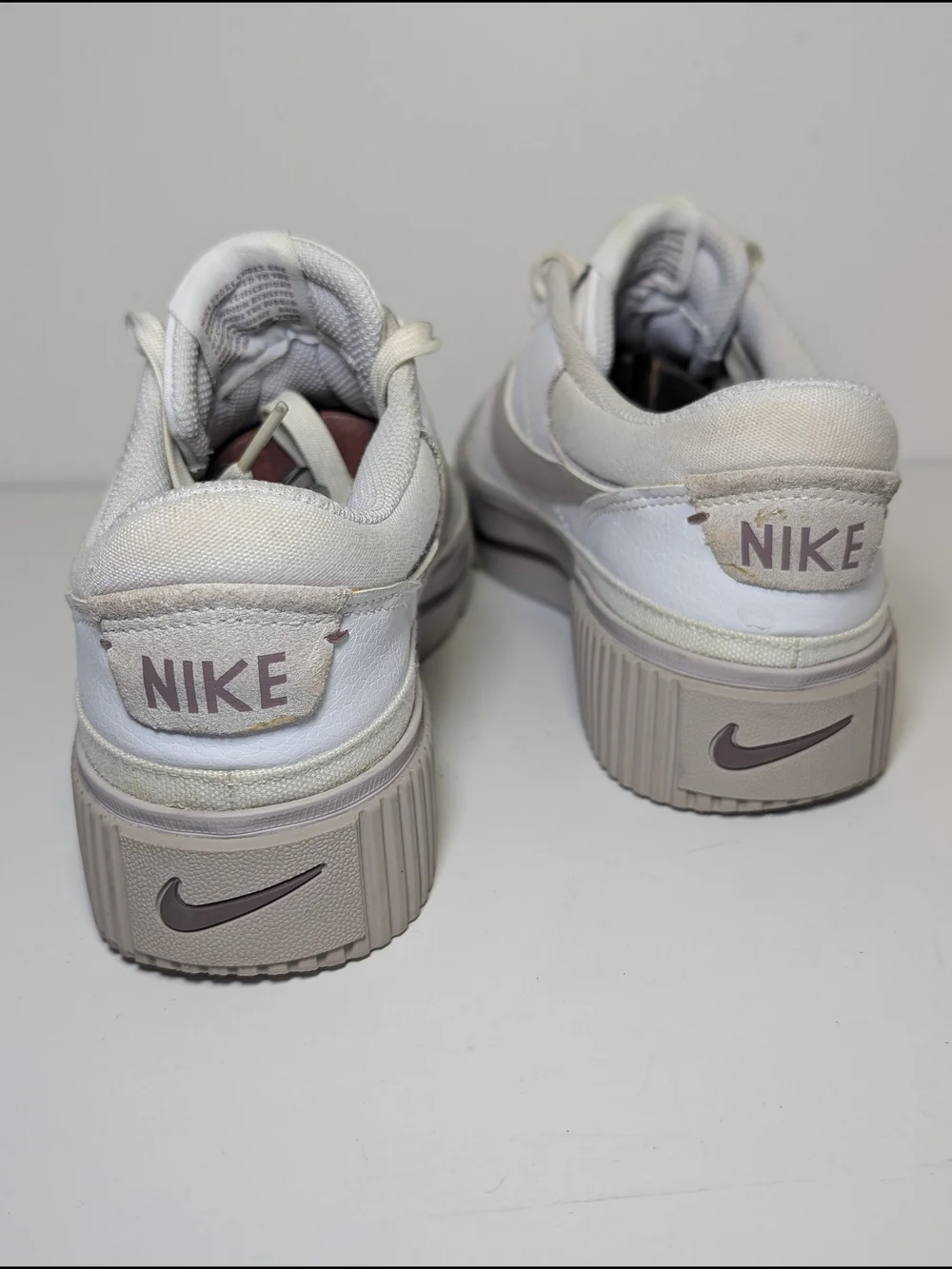 Nike Court Legacy Lift White Smoky Mauve Women’s Size 9.5
